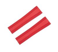 SRTYDCUR Correa de reloj caucho fluorado FKM Soft Nature 22-18 mm y 24-20, compatible con Breitling for Superocean Navitimer Avenger(Red,BLACK BUCKLE_22-18MM)