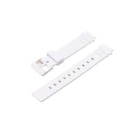 SRTYDCUR Correa de repuesto resina compatible con Casio LRW-200H, accesorio for pulsera inteligente, correa reloj negra y blanca 14 mm for mujer(White)