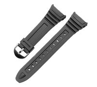 SRTYDCUR Correa de silicona compatible con Casio W96H, W-96H, W-96H-1AV y W-96H-9AV, accesorios for relojes deportivos, correa repuesto PU