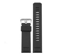 SRTYDCUR Correa de silicona deportiva compatible con Casio PRW-60/50/70/PRG-30 PRT-B50 PRT-B70(Black)