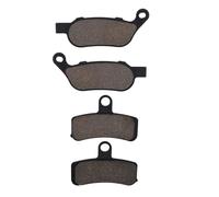 SRTYDCUR Discos de Freno Delanteros y Traseros for Motocicleta compatibles con Harley FLSTC Heritage FLSTSB FLS FLSTN Softail Deluxe Slim FLSTFB Fat Boy Special(Front and Rear)