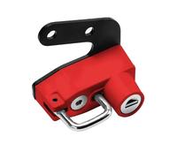 SRTYDCUR Gancho de Montaje for Cerradura de Casco Kawasaki Eliminator 500 2023 2024, 8 Colores, Seguridad Lateral for Motocicleta(Red)