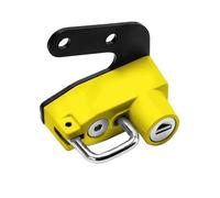 SRTYDCUR Gancho de Montaje for Cerradura de Casco Kawasaki Eliminator 500 2023 2024, 8 Colores, Seguridad Lateral for Motocicleta(Yellow)