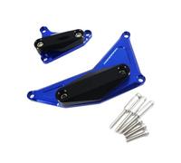 SRTYDCUR Protector de Motor CNC for Motocicleta, Cubierta Izquierda Derecha, Almohadilla Protectora contra choques Compatible con BMW S 1000 R/RR/XR HP4 14-17(Blue)