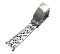 SRTYDCUR Pulsera de reloj compatible con TISSOT 1853 PRC200 T17 T461 T055 T014 for hombre, cierre desplegable, acero inoxidable, 19 mm(19mm NO-T)