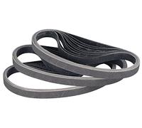 Sruhrak Bandas de Lija 10 x 330mm-30 Unidades 240 Grano Correas de Lijado de Carburo de Silicio-Abrasivo de Carburo de Silicio de Alto Rendimiento para El Afilado de Cuchillos y El Trabajo Con Metales