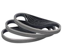 Sruhrak Bandas de Lija 10 x 330mm-30 Unidades 400 Grano Correas de Lijado de Carburo de Silicio-Abrasivo de Carburo de Silicio de Alto Rendimiento para El Afilado de Cuchillos y El Trabajo Con Metales