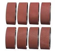 Sruhrak Bandas de Lija 100 x 610 mm - 1 de Cada Uno de Granos 40/60 & 2 de Cada Uno de Granos 80/120/180/240/320/400 Lijado Correas Para Lijadora de Banda (14 UNIDADES)