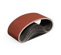 Sruhrak Bandas de Lija 100 x 610 mm - Granos 240 Lijado Correas Para Lijadora de Banda (12 UNIDADES)