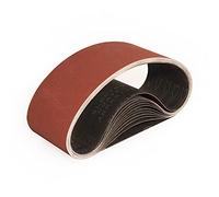 Sruhrak Bandas de Lija 100 x 610 mm - Granos 320 Lijado Correas Para Lijadora de Banda (12 UNIDADES)