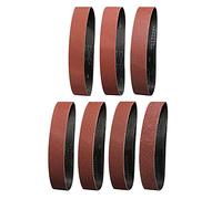 Sruhrak Bandas de Lija 50 x 686 mm - 2 de Cada Uno de Granos 40/60/80/120/180/240/400 Lijado Correas Para Lijadora de Banda (14 UNIDADES)