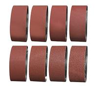 Sruhrak Bandas de Lija 75 x 457 mm - 1 de Cada Uno de Granos 40/60 & 2 de Cada Uno de Granos 80/120/180/240/320/400 Lijado Correas Para Lijadora de Banda (14 UNIDADES)