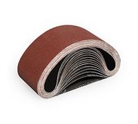 Sruhrak Bandas de Lija 75 X 457 mm - Granos 180 Lijado Correas Para Lijadora de Banda (15 UNIDADES)