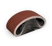 Sruhrak Bandas de Lija 75 X 457 mm - Granos 400 Lijado Correas Para Lijadora de Banda (15 UNIDADES)
