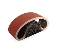Sruhrak Bandas de Lija 75 X 533 mm - Granos 320 Lijado Correas Para Lijadora de Banda (15 UNIDADES)