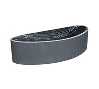 Sruhrak Bandas de lija de 100 x 915 mm, 5 unidades, 60 bandas de lijado de carburo de silicio para pulir y eliminar el óxido de metal