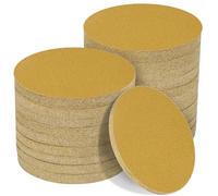 Sruhrak Disco de Lija 125mm Grano 100 Lote de 100, Discos de Lijado para Lijadora Orbital Aleatoria, Para Lijar Masilla y Alisar Superficies de Madera