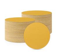 Sruhrak Disco de Lija 125mm Grano 320 Lote de 100, Discos de Lijado para Lijadora Orbital Aleatoria, Para Preparación de Superficies Ultra Lisas antes del Pulido