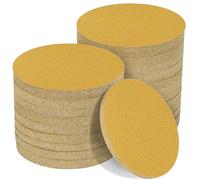 Sruhrak Lote de 100 Discos de Lija 125mm Grano 120, Discos Abrasivos de Gancho y Lazo para Lijadora Orbital, Para Eliminar Arañazos e Imperfecciones en Madera