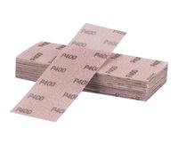 Sruhrak Tiras De Lijado De Malla 80 X 230mm，25 Piezas De Malla De Lijado Profesional Con Grano P400, Para Lijado Manual, Lijadoras Orbitales Y Bloque De Lijado Manual.