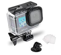 SRUIM - Funda impermeable para GoPro Hero 13 12 11 10 9 accesorios, buceo submarino de 50 m, carcasa protectora para cámara de acción Go Pro Hero12 con accesorios de soporte