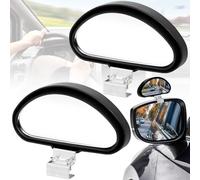 Srup 2 Pcs Auto Espejos de Punto Ciego, Retrovisores de Ángulo Muerto para Coche, Espejos de Punto Ciego, Espejo Retrovisor Apto Para Todo Tipo de Vehículos