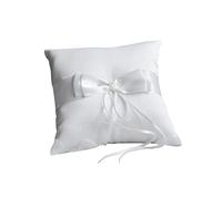 Srup Cojín para Anillos de Boda, Boda Anillo Almohada CojíN, Porta Alianzas Blanco Anillos de Boda Almohada 15x15cm, Almohadilla para Anillo de Bodas de Perlas, para Anillos de Compromiso o de Boda
