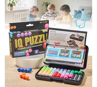 Srup Juegos de Lógica 3D, Tablero de Ajedrez Intelectual Duelo Duals, Juego Mesa Eliminación Bolas Intelectual, Juego Mesa Eliminación Bolas, Juego De Mesa Incluye 120 Desafíos