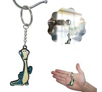SRV Hub® Gigantosaurus Giganto - Juego de llaveros suaves para niños, llaveros de bicicleta para mochilas escolares, tamaño: 6 cm., (1 llavero de zinc), S