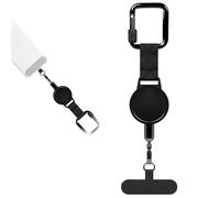 Srvauyea 1 Pieza Cordón Universal para Teléfono Móvil,Hebilla De Cierre A Presión Y Fácil de Tirar,Antirrobo,Apto Para Smartphones,Llaveros