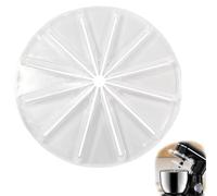 Srvauyea Protector Antisalpicaduras para Batidora, Accesorio para Batidora de Pie, Protector de Vertido de Seguridad, Cabezal Agitador Antisalpicaduras, para Robot de Cocina, Hornear y Cocinar
