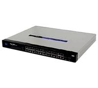 SRW224G4P-K9-EU Cisco, Cisco Small Business (Linksys Business Series) SRW224G4P-UE: conmutador de montaje en rack de 24 puertos Fast Ethernet administrado de 10/100 y 4 puertos Gigabit (2 puertos