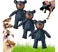 SRXY Lettuce Pets Dog Toys - 2025 New Esslvyshop-Bear For Heavy Chewers,Lettucepets Unbreaka Bear Indestructible Bear Dog Toy For Aggressive Chewers,Durable Heavy-Duty Pet Toy For Large Breeds (3PCS)