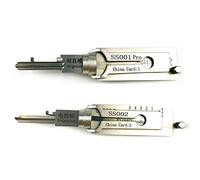 SS001 y SS002 - Decodificador 2 en 1 y herramientas de selección para cerradura eléctrica, cerradura de puerta, cerradura de dormitorio