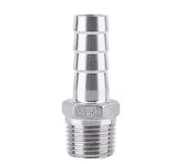 SS304 Edelstahl-Au?engewindeanschluss BSP-Au?engewindeanschluss 1/8 "~ 3/4" (1/2 "x15 mm (1/2-150)) (1/2" x15mm (1/2-150))