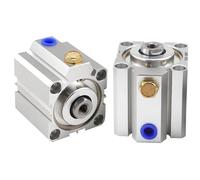 SSA20 25 32 40 50 63 Cilindro de aire 5/10/20/30/40/50/60/70/80/90/100 mm de carrera(Stroke 20mm,SSA20 (Bore 20mm))