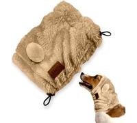 SSaYo Orejeras ajustables para perro, protección contra el ruido, calentador de orejas y cuello, con capucha, para gatos, perros, sin solapa, cancelación de ruido para aliviar la ansiedad, tormentas
