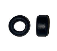 SSC - 2 neumáticos para coches de ranura, neumáticos pequeños y resbaladizos de 9 mm de ancho, accesorio de repuesto para neumáticos de repuesto, compatible con Scalextric Metro, Mini, Escort, Datsun