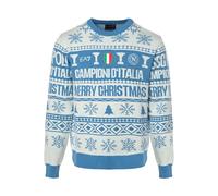 SSC Napoli Jersey de Navidad Blanco/Azul, Producto Oficial 2025, Navidad 2025, L