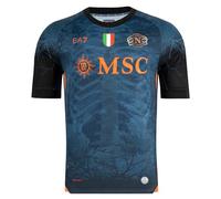 SSC Napoli Maglia Gara Halloween + Gymsack Ea7 Camiseta, Multicolor, S Unisex Adulto