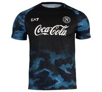 SSC NAPOLI Maglia Training Ea7 Camiseta, Azul Claro, 3XL Unisex Adulto