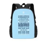 SSC Napoli - Un Giorno All'Improvviso Schoolbag Mochila Fashion Bags SSC Napoli Serie A Fútbol Fútbol Diego