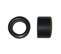 SSC Slot Cars Super Grip - Juego de neumáticos de repuesto para coche, accesorios traseros de rally compatibles con Scalextric Saloon Cars Ferrari F40 trasero, Porsche GT1, Subaru Jaguar XJ220, etc.