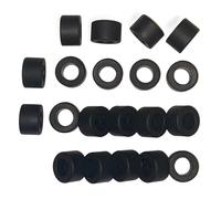 SSC Slot Cars Super Grip - Juego de neumáticos de repuesto para coche, juego de neumáticos de repuesto para F1 compatible con Scalextric 90s F1 traseros, Benetton, McLaren, Williams, Camel, Ferrari,