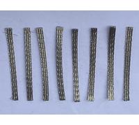 SSC TYRES Trenzas para Coches de Slot de 8 de Largo, Escala HO, Ancho de Vía de 1,5 Pulgadas, Compatible con Scalextric, Repuestos de Recambio Easyfit