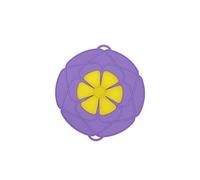 Sscon Tapón antiderrames de 10 pulgadas, cubierta de tapa antiderrames, para sartenes, ollas, hervir, morado