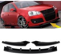 SSCOR Coche Alerón Delantero para V-W Golf 5 GTI 2003-2008, ABS Negro