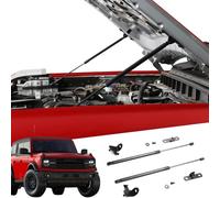 SSCOR Coche Delantero Motor Amortiguadores para Ford Bronco 2021-2024,Cubierta Capó Soporte Varilla Hidráulica Gas Resorte,Capó Elevador Gas Puntales