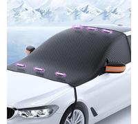 SSCOR Coche Parabrisa Funda para BM-W 7 Series F01 F02 F03 F04 G11 2000-2023 2024,MagnéTica Protector de Delantero Parabrisas,Protege de Nieve Hielo Frost Cubiertas Aire Libre Accesorios