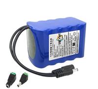 SSCYHT 12v 15000mah, Batería Recargable Iones Litio 12V 2000mAh-60000mAh Paquete de baterías de Repuesto 3S de 11,1 V para Router, Radio, Tira de Luces LED, cámara de CCTV y telescopio 12 voltios